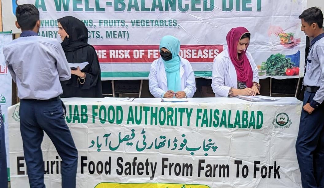 Nutrition Awareness Seminar at Boys College, Faisalabad